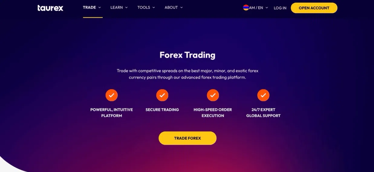 TradeTaurex forex broker