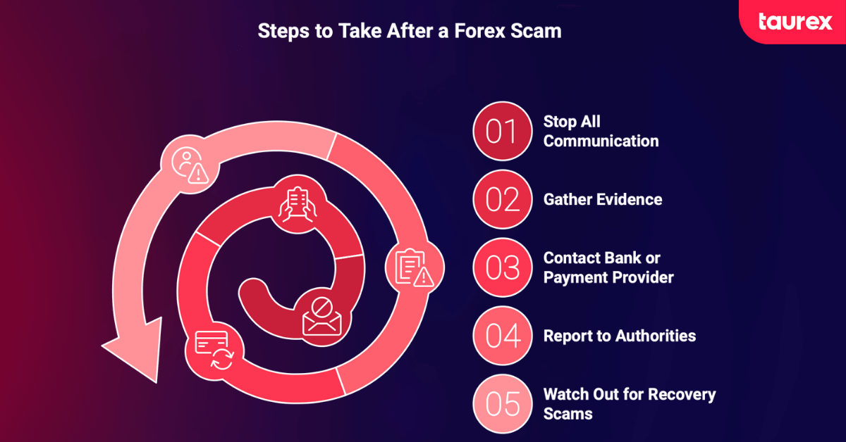 how to deal with forex scams