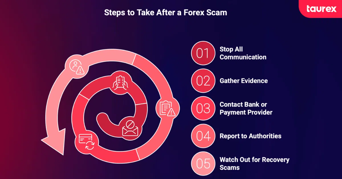 how to deal with forex scams