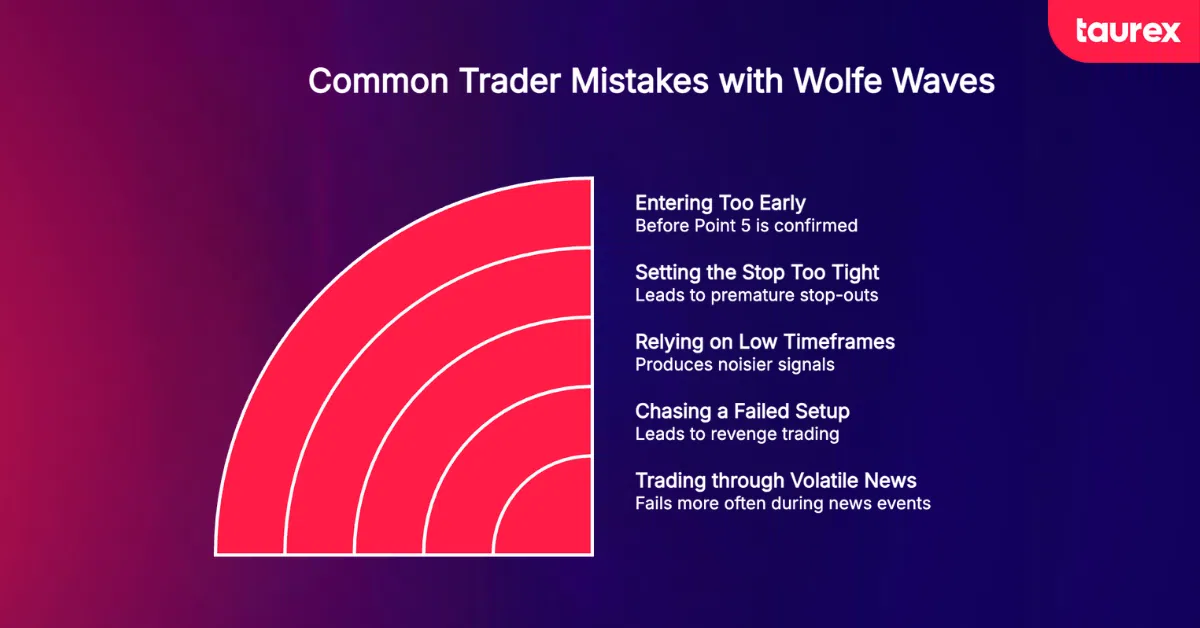 common mistakes with wolfe waves pattern